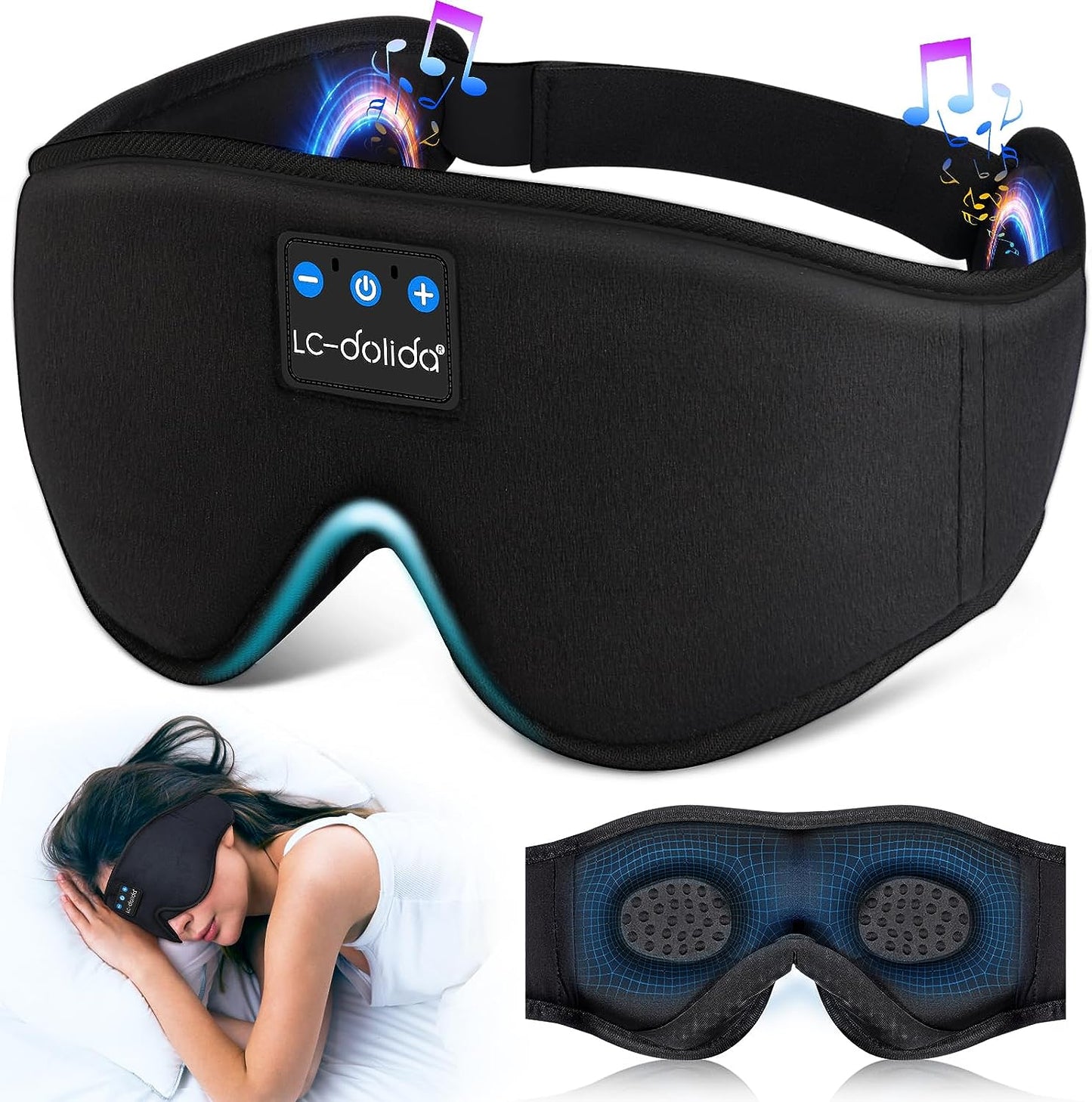 Deep Sleep Bluetooth Sleep Mask - ZComfort