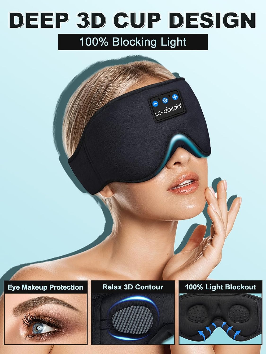 Deep Sleep Bluetooth Sleep Mask - ZComfort