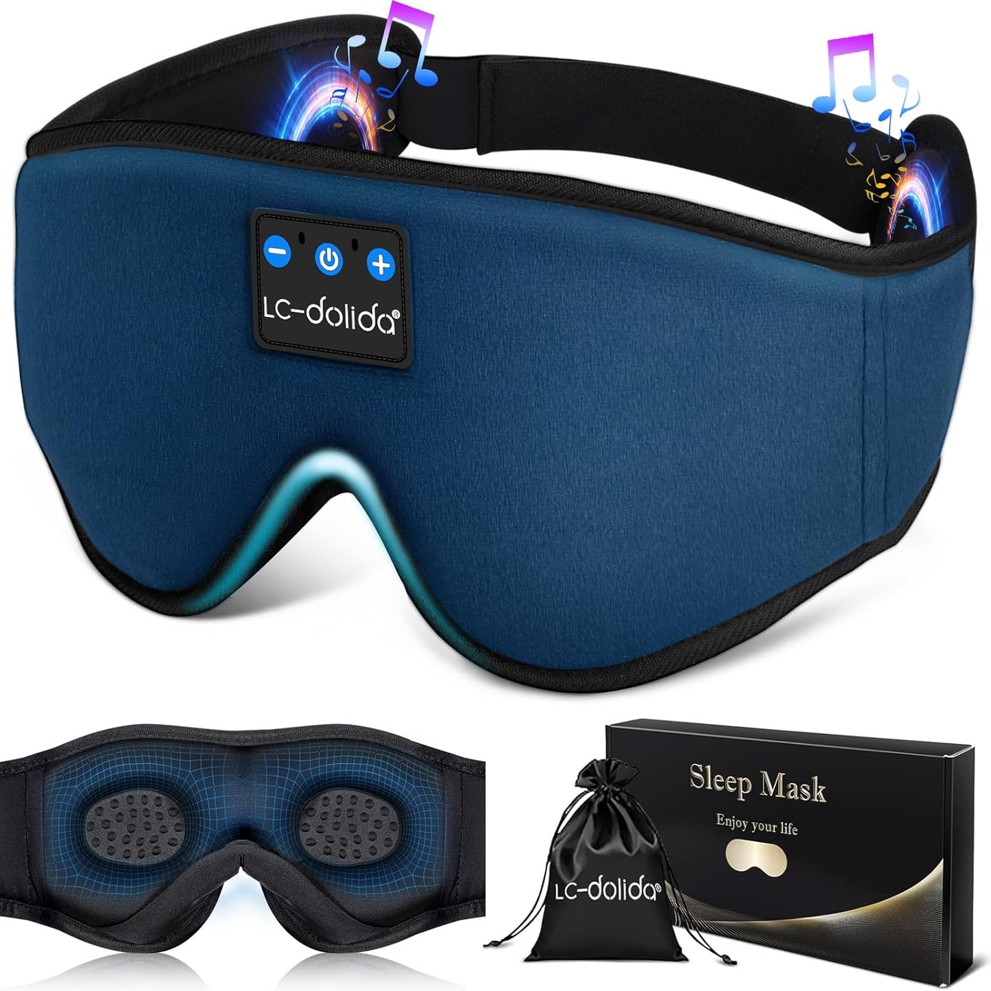 Deep Sleep Bluetooth Sleep Mask - ZComfort